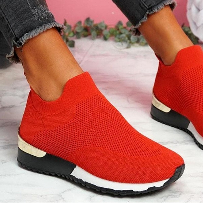 Shoe - Trendy platform Flats Sneakers