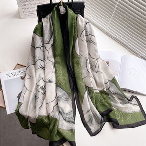 Scarf -  Women Scarf Fashion Print