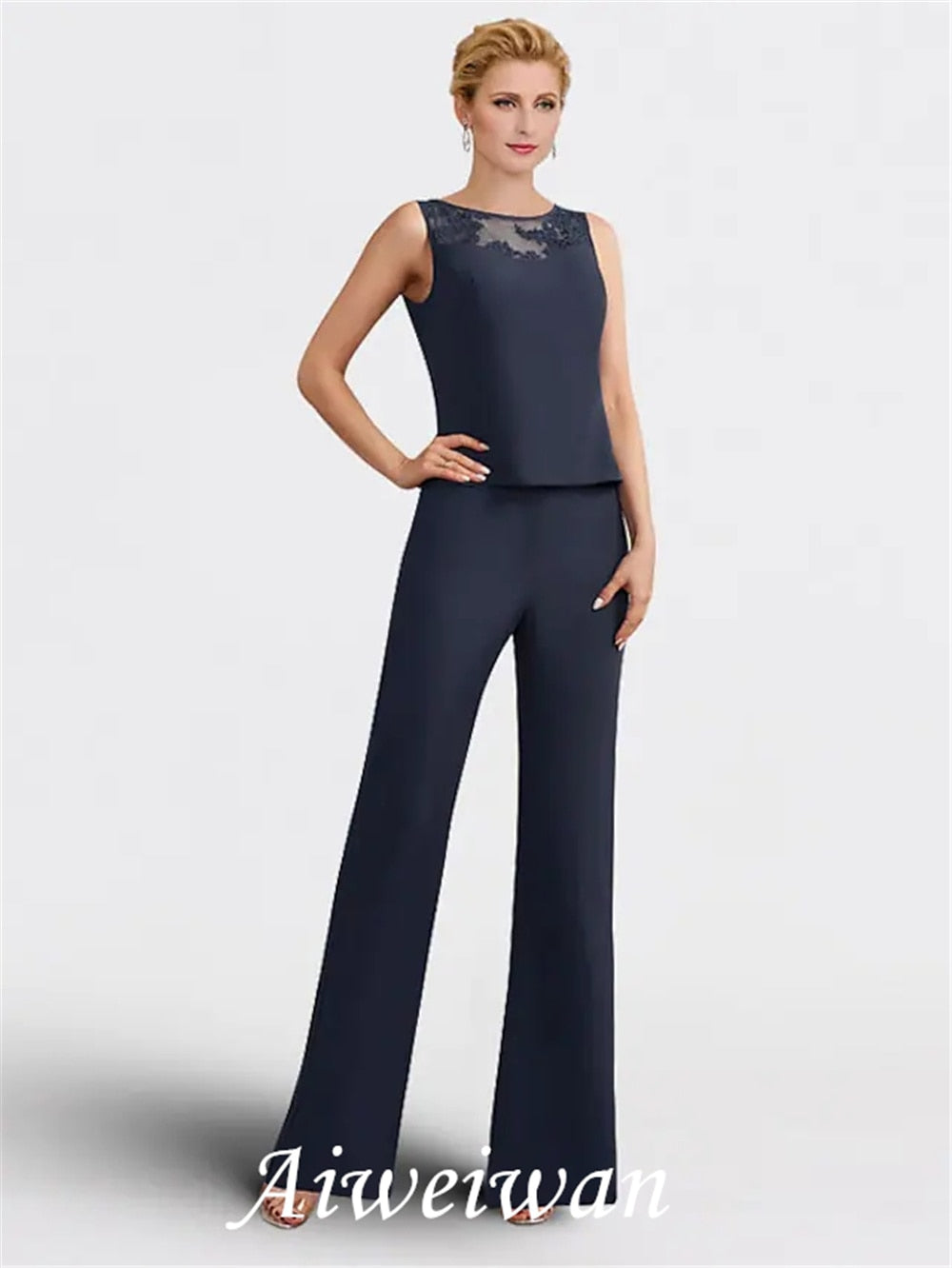 3 Piece Jumpsuit  Suit Mother of the Bride