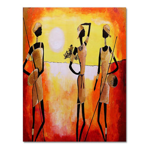 Painting - African Woman Classic Vintage Wall Art