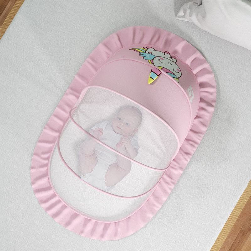 Portable Foldable Crib Children Mosquito Net