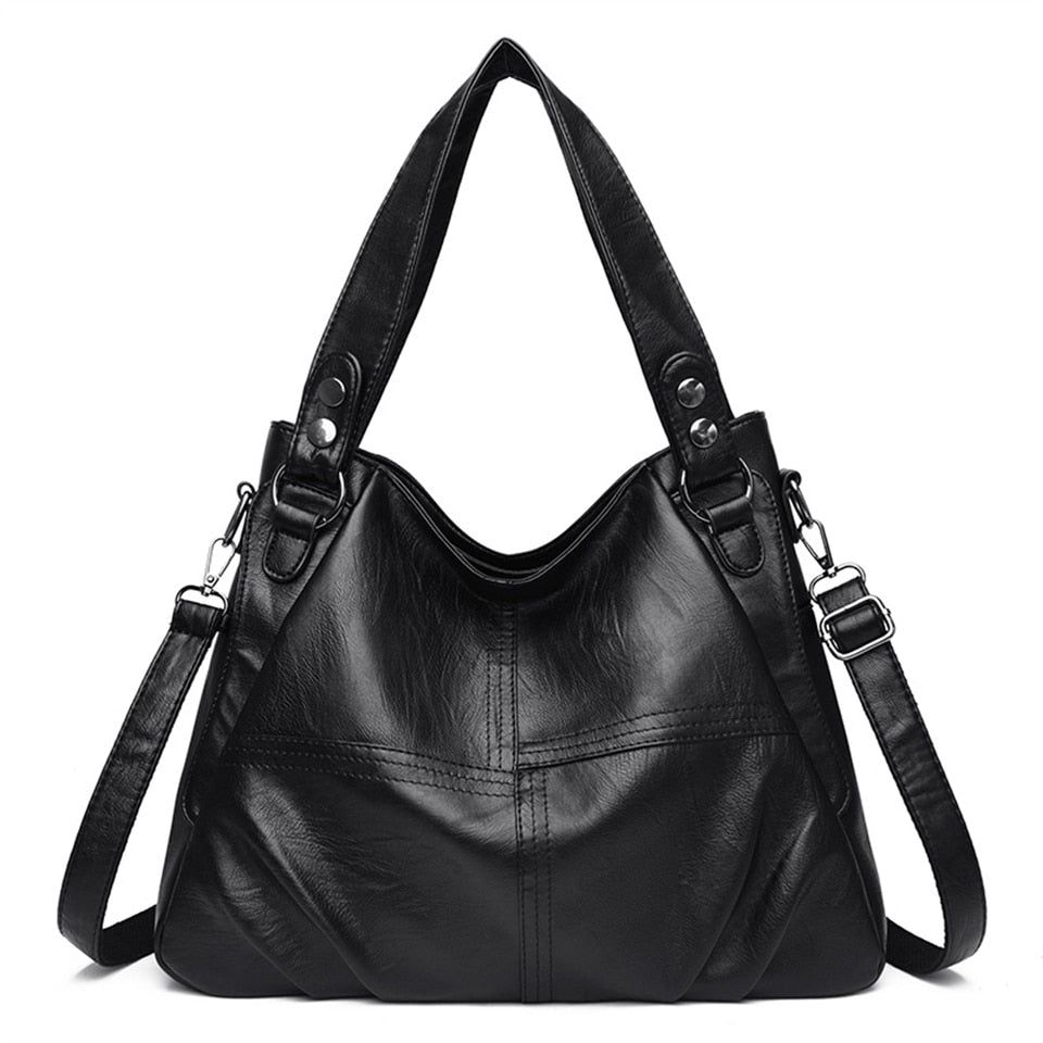 Purse - High-end Leather Top-handle Bag