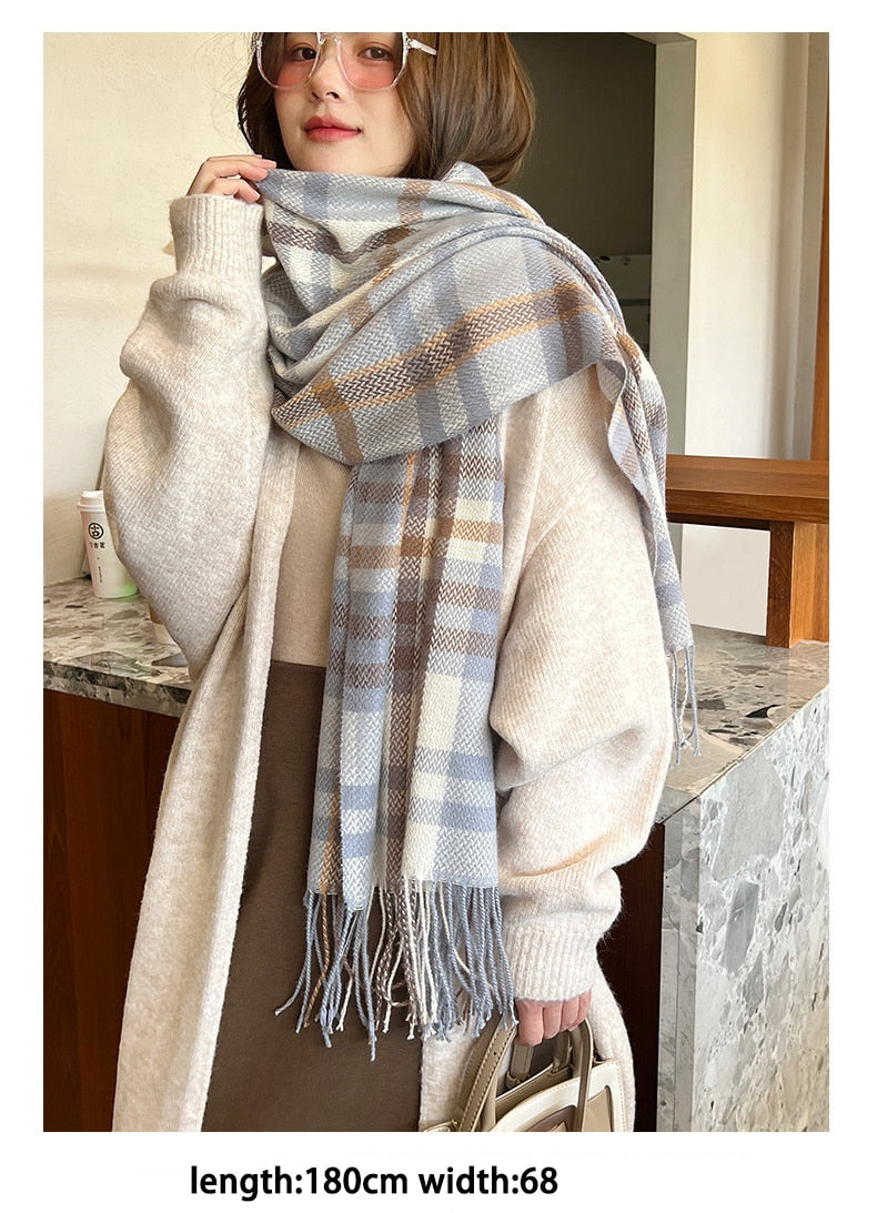 Scarf - Warm Cashmere Imitation Shawl