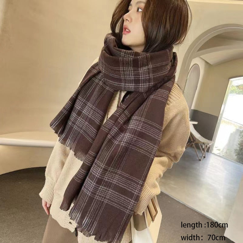 Scarf - Warm Cashmere Imitation Shawl