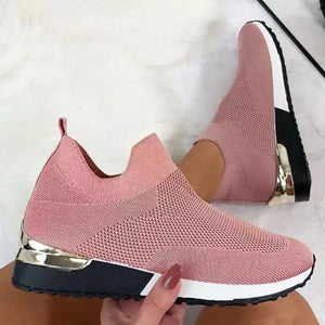 Shoe - Trendy platform Flats Sneakers