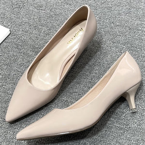 Elegant Medium High Heeled Shoes