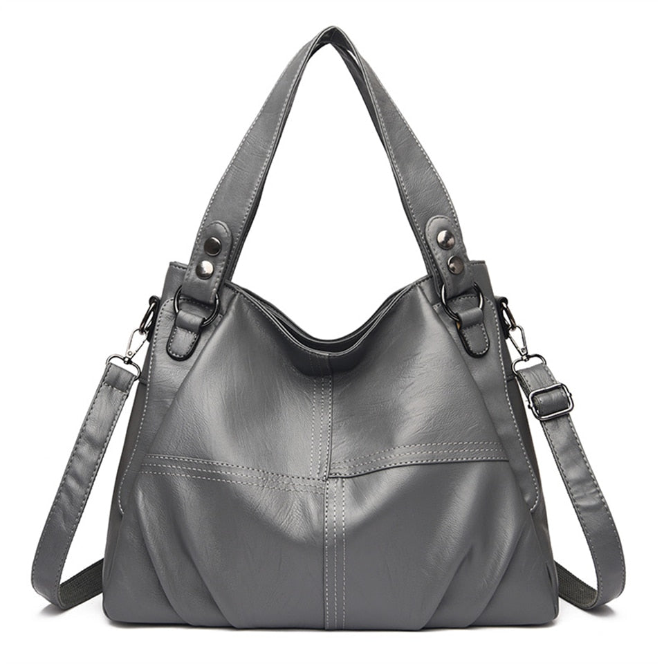 Purse - High-end Leather Top-handle Bag