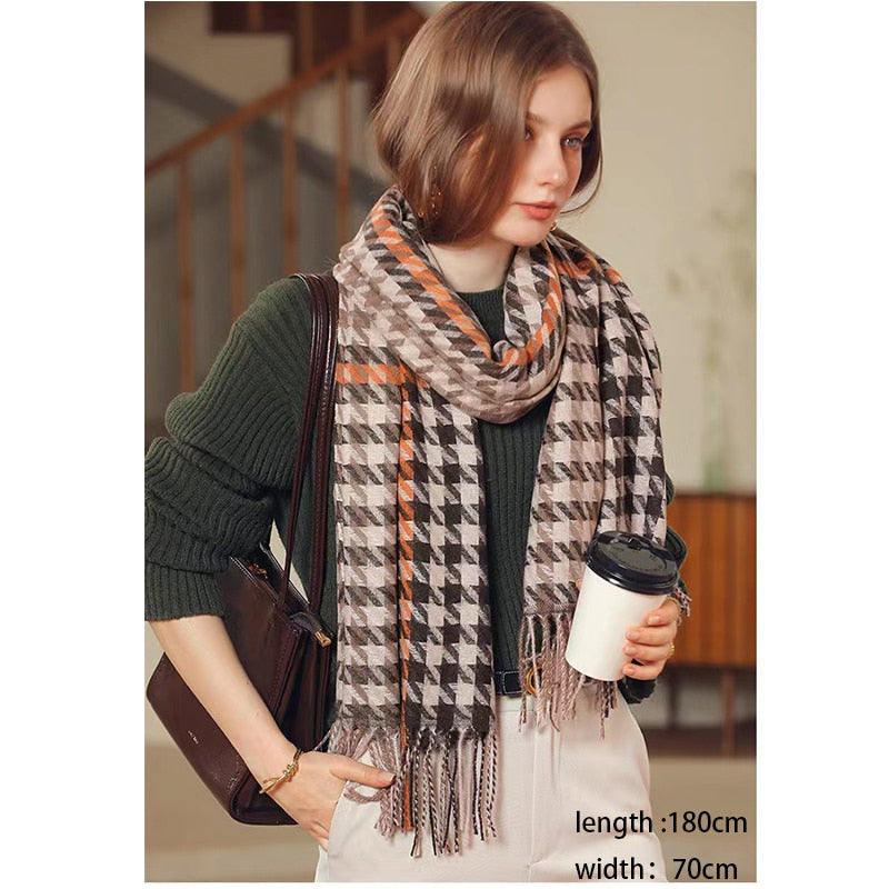 Scarf - Warm Cashmere Imitation Shawl