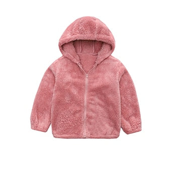 Girls Jacket Warm Windproof Outerwear