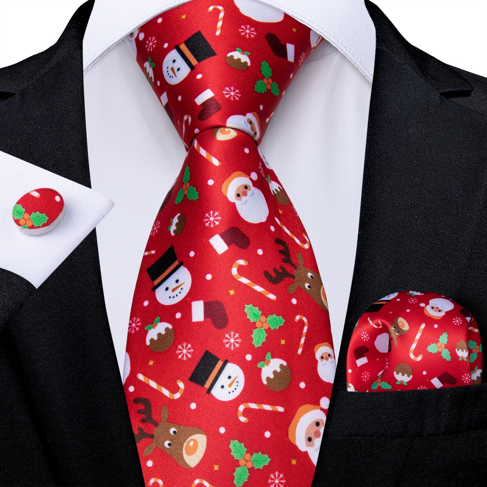 New Men Red Design Tie