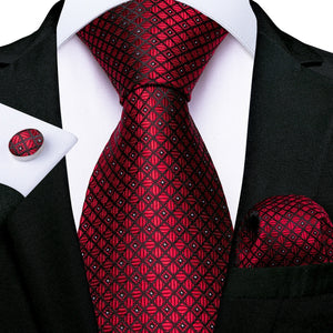 New Men Red Design Tie