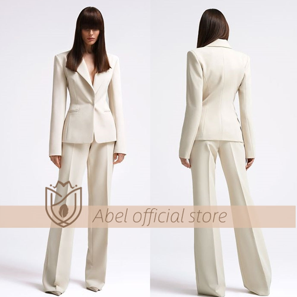 Suit - Elegant 2-Piece Suit for Women