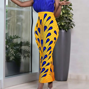 African Skirt Print Skirt