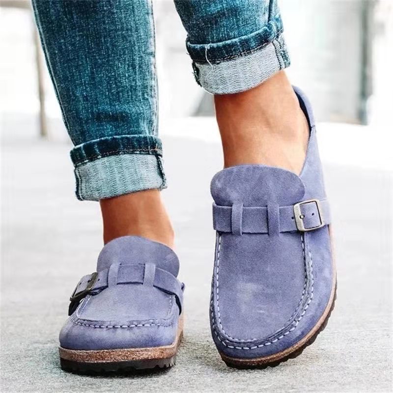 Shoes Women - Retro Shoes Slip on Mules