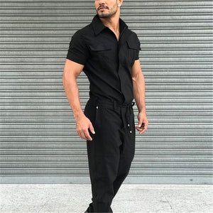 Jumpsuit - Fashion Overalls Street Wear