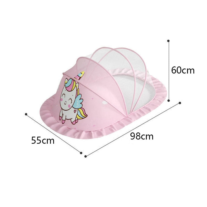 Without Bottom Foldable Baby Canopy