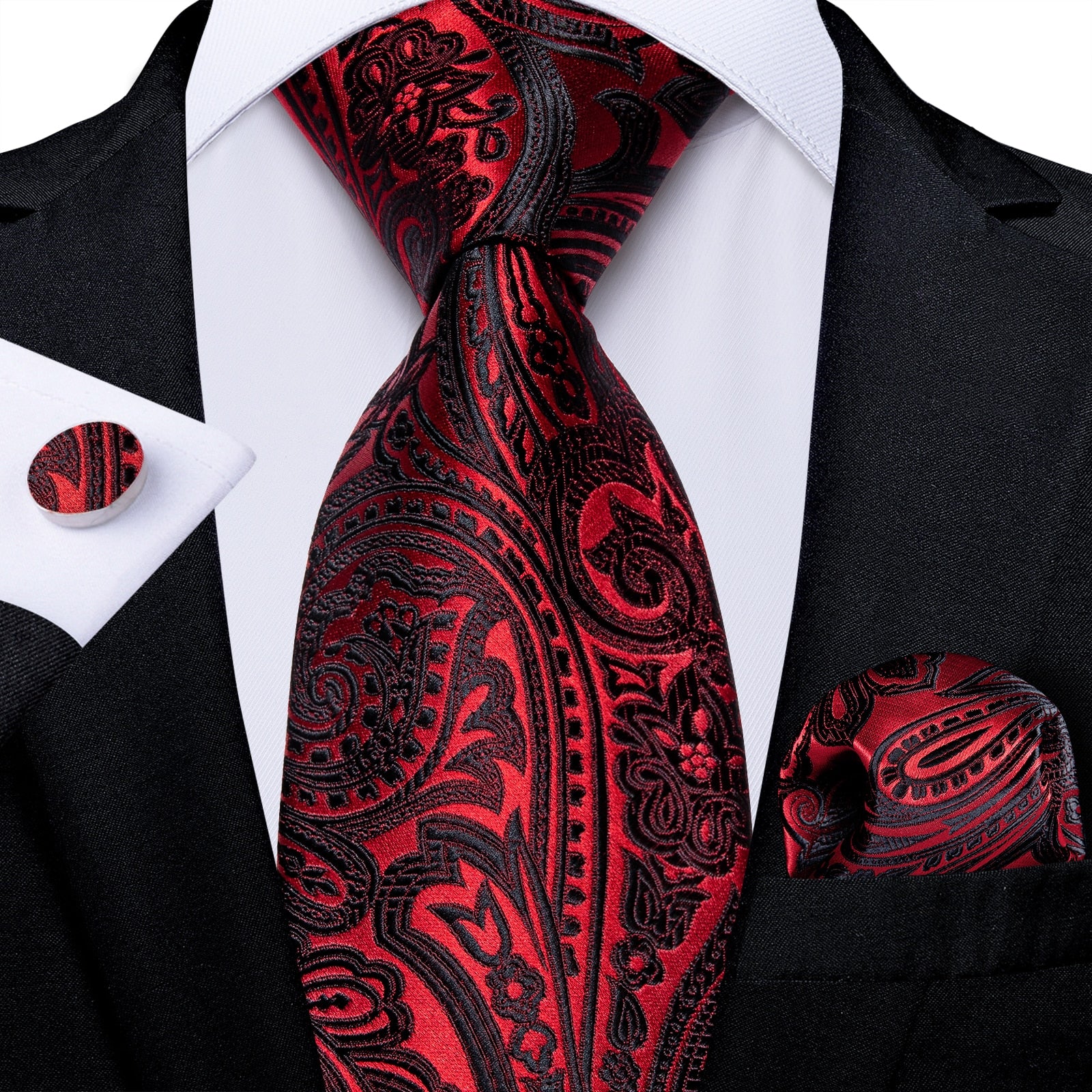 New Men Red Design Tie