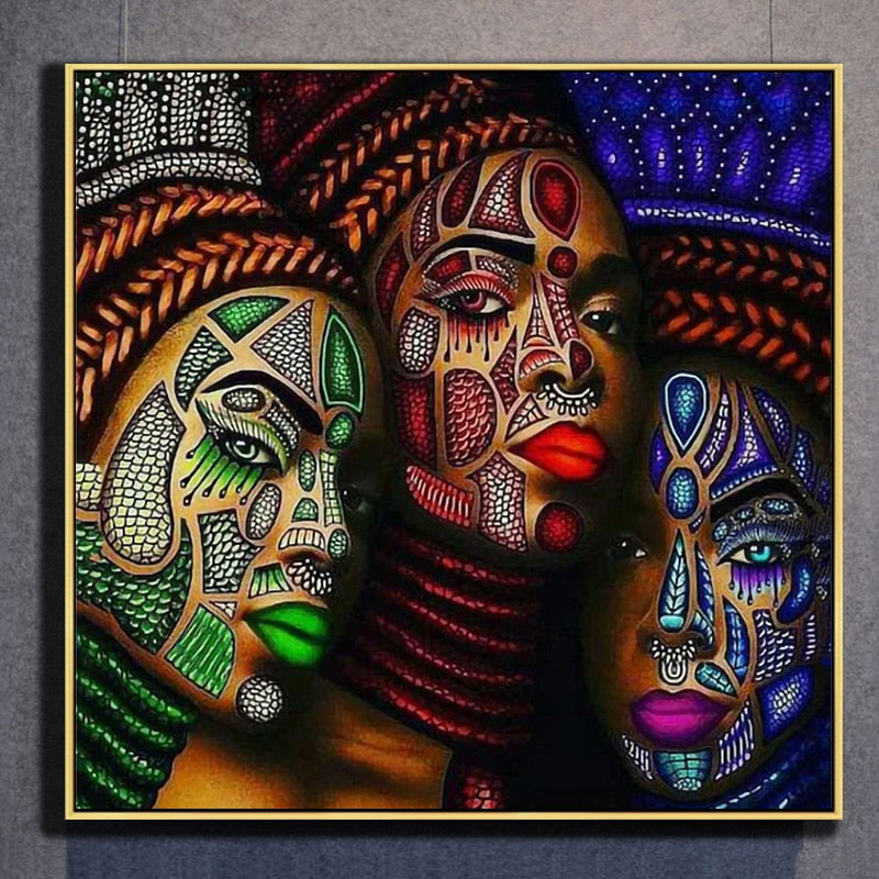 Painting - African Culture Art