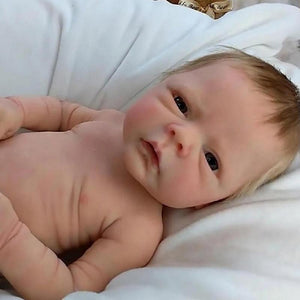 48CM Full Body Vinyl Newborn Boy Doll