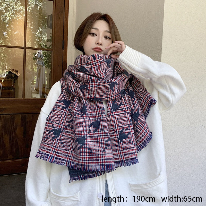 Scarf - Warm Cashmere Imitation Shawl