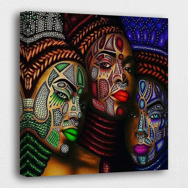 Painting - African Culture Art