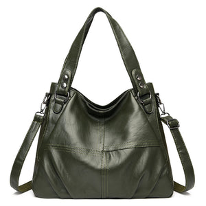 Purse - High-end Leather Top-handle Bag