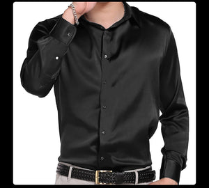 Silk Long Sleeve Shirts