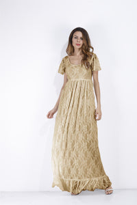 Maternity - Summer Lace Maternity Dress