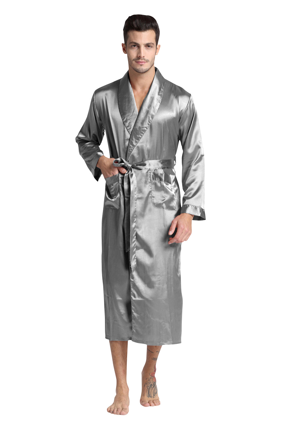 Mens Kimono Home Dressing Gown