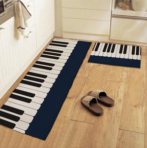 Non-slip Kitchen Mat Piano Carpet