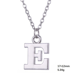 Necklace - Alphabet Letter Pendant Necklace