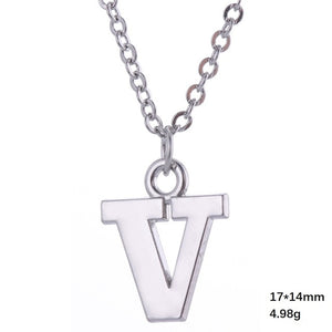 Necklace - Alphabet Letter Pendant Necklace