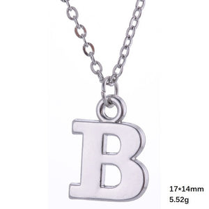 Necklace - Alphabet Letter Pendant Necklace