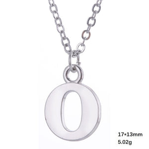 Necklace - Alphabet Letter Pendant Necklace