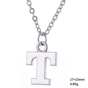 Necklace - Alphabet Letter Pendant Necklace