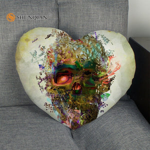 Pillow - Music art Heart Shape Pillow