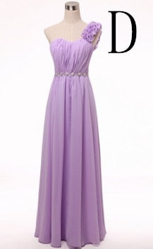 Flowing Women Bridesmaid Dress