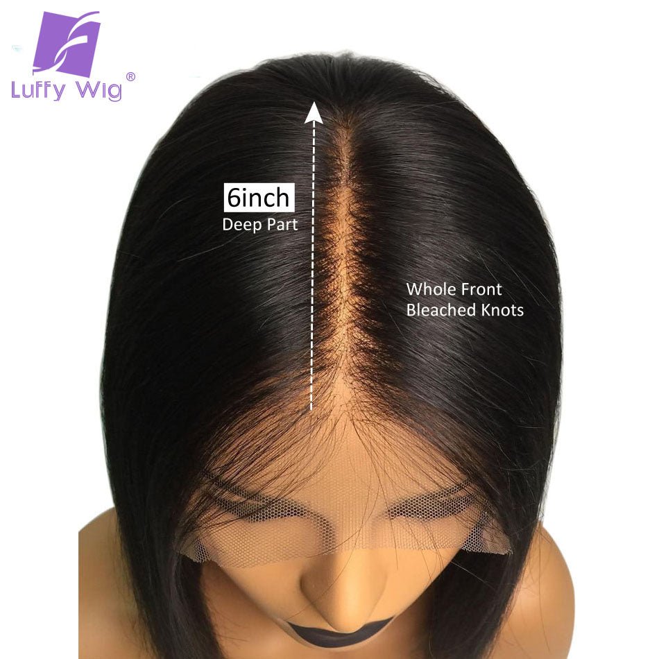 Wig - Bob Wig 13x6 100% Human Hair Lace Front Wigs