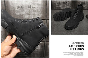 Men Ankle Boots Vintage