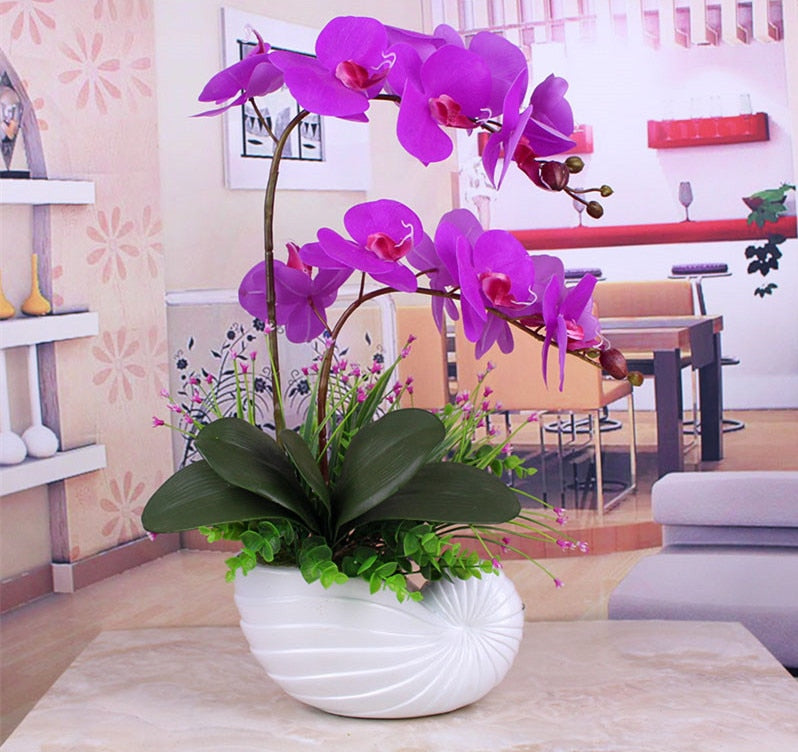 Artificial orchid phalaenopsis