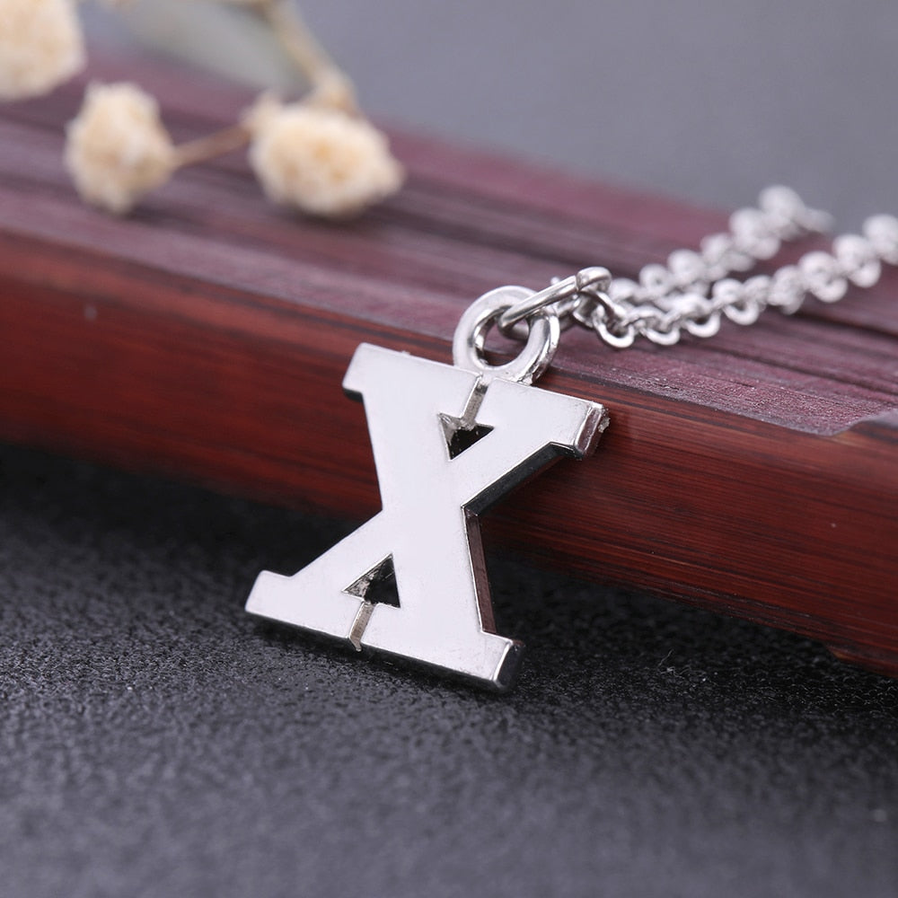 Necklace - Alphabet Letter Pendant Necklace