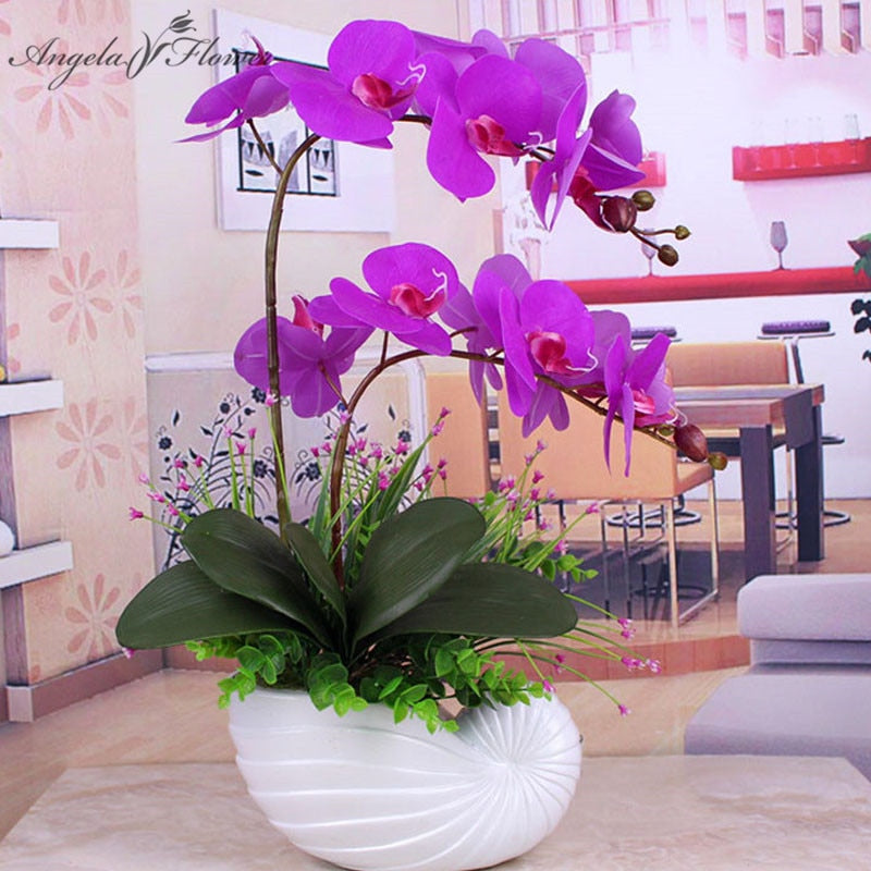 Artificial orchid phalaenopsis