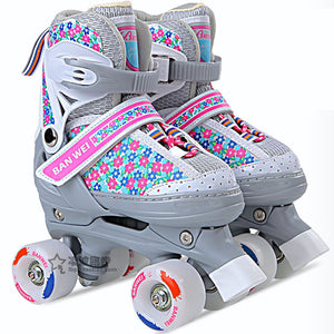 Colorful Kid's Double Line Skates