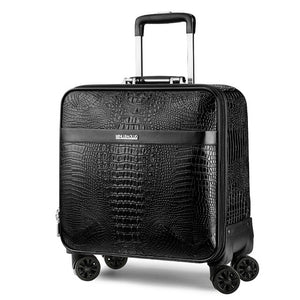 Travel Crocodile Luggage Set