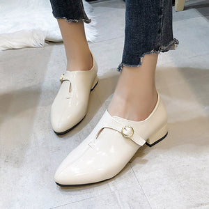 Women Oxford Pointed Toe Shoes