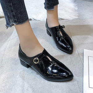 Women Oxford Pointed Toe Shoes