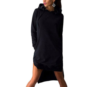 Women Hooded Loose Sweatshirt