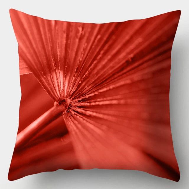 Pillow - Red Heart & Flowers Cushion Cover