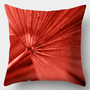 Pillow - Red Heart & Flowers Cushion Cover