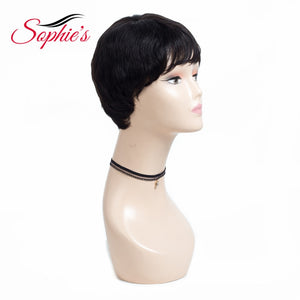 Wig - Short Human Hair Wigs